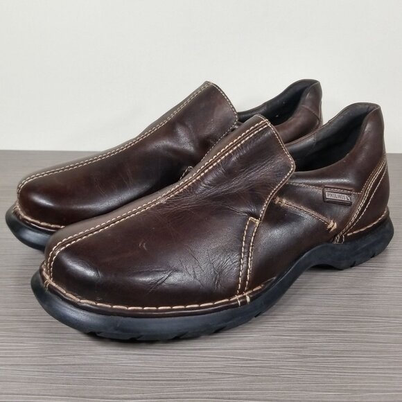 Pikolinos Stability System Leather Loafers, Brown Leather, Mens Size 11 M / 44 - Picture 3 of 12